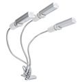 Pikkukuva 4 / 5: 3-pääinen LED-kasvikasvuvalo E27 USB-pidike Kasvien kasvatusvalo f