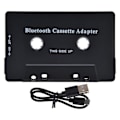 Miniatyrbild 1 av 5: Trådlös kassettbandspelare adapter bil Bluetooth kassettbandspelare mottagare omvandlare med USB-kabel