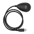 Miniatyrbillede 8 af 8: 0,8 m USB 3.0 forlængerkabel Dock-kabelramme Dockingstation Kabel Cradle Han til Hun