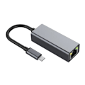 Miniatyrbild 5 av 6: Nätverksadapter, Thunderbolt 3-kompatibel Plug-and-Play USB C till Ethernet-adapter för stabil anslutning, Aluminiumhölje med halkfri design
