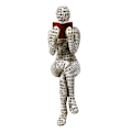 Miniatyrbillede 1 af 5: Læserkvinde Statue, Pulp Kvinde Læsning Bogreol Dekoration