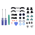Miniatyrbild 2 av 8: QM21071021 Reservdelar Spelkontroll Kit Joystick Bumpers Triggers ABXY Knappar Kontroll Reparationssats