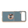 Miniatyrbillede 2 af 5: Smartphone Beskyttende Etui Bil Magnetisk Telefon Cover med 360 Graders Rotation Finger Loop Stativ til Z Flip 3