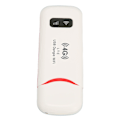 Miniatyrbillede 5 af 8: Bærbar WIFI-understøttelse 10 brugere Høj hastighed Stabilt signal WPA WPA2-kryptering Hvid WiFi-router til hjem Rejser Kontor Til Asien Sydøstasien