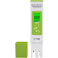 Miniatyrbild 1 av 5: Hydroponisk Vattenkvalitetsmätare, Salthalt Ph Temp Ec Tds Multiparameter Vattentestkit med Utbytbar Dubbelkopplingsprob, Digital Vattentestare