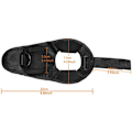 Miniatyrbild 6 av 6: Högkvalitativt dykmaterial, taktisk handledsficklampshållare, universell justerbar handledsrem för friluftsentusiaster, professionell hållbar process