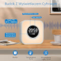 Miniatyrbild 5 av 5: Multifunktionell Bluetooth-högtalare, färgskiftande lampa med beröringskontroll, bärbar trådlös högtalare, väckarklocka med MP3-spelare för inom- och utomhusbruk