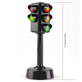 Miniatyrbillede 2 af 5: Mini Trafiksignaler Lys Sikkerhed Trafiklys Legetøj Samling Model Rød Grøn Lys Lampe Læringslegetøj