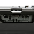 Miniatyrbillede 5 af 8: Bluetooth Kassettebåndafspiller Stereo Retro Auto Reverse Bærbar Trådløs FM Båndafspiller med Hovedtelefon til Rejser Sort