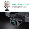 Miniatyrbild 5 av 8: Universellt Tabletställ, Justerbart Roterbart 360 Grader För Enheter Upp Till 10 Tum, Snabbt Och Säkert Med Fjäderlåssystem, Halkskydd