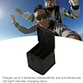 Miniatyrbilde 8 av 8: USB Kamera Batterilader Effektiv Trippel Batteriladerstasjon for 11 10 9 Sportskamera Batteri