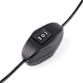 Pikkukuva 3 / 5: LED-minijääkaappi USB-jääkaappi Juomat Juomatölkyt Jääkaappi ja lämmitin Musta