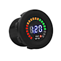 Miniatyrbild 2 av 5: 12 V Motorcykel Bil LED Digital Display Voltmeter Vattentät Spänning Voltmätare Mätare Svart Ny