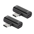 Pikkukuva 2 / 2: 2PCS TypeC-muunninjakaja Dual 2 in 1 kuulokeliitäntään USB-äänenlataussovitin Musta (Musta)