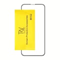 Pikkukuva 2 / 2: 3D Karkaistu Lasisuoja Musta iPhone 16 Pro - Maksimaalinen Suoja ja Kirkkaus