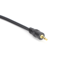 Miniatyrbild 4 av 5: Mikrofonkabel 3,5 mm kontakt till Dual XLR hane adapter Interc