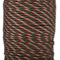 Miniatyrbilde 1 av 2: 550 Reflekterende Paracord Parachute Cord Lanyard 9 Strand Core 100m (Forest Camouflage)