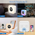 Miniatyrbild 3 av 5: Multifunktionell Bluetooth-högtalare, färgskiftande lampa med beröringskontroll, bärbar trådlös högtalare, väckarklocka med MP3-spelare för inom- och utomhusbruk