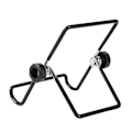 Miniatyrbillede 4 af 5: Multivinklet justerbar bærbar foldbar metal NOn slip standholder til iPad Tablet lille størrelse