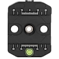 Miniatyrbild 4 av 8: Universell snabbkopplingsplatta stativkulhuvud snabbkoppling klämma SLR-kamera QR-bastillbehör