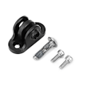Miniatyrbillede 2 af 8: Cykelcomputer Metalbeslag Kamera Adapter Mount til Gopro (Sort)