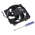 Miniatyrbillede 2 af 5: Holdbar ABS intern køleventilator til Xbox ONE S OEM 5 blade 4 pin