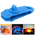 Miniatyrbild 4 av 8: Kompakta presenningsklämmor, slitstark nylonkonstruktion, bred användning utomhus för camping, båtar, bilar, pooler