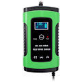 Miniatyrbild 1 av 5: Effektiv Batteriladdare Underhållare, 12V 6Amp för Bred Användning, med Flera Skydd och Lättanvänd LCD-Display, Komplett med Intelligent