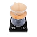 Miniatyrbild 8 av 8: Innovativ Digital Kaffevåg, Utrustad Med Multifunktionstimer, Automatisk Enhetsomvandling Mellan Gram, Uns Och Milliliter, Uppladdningsbar