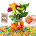 Miniatyrbillede 1 af 5: 10.000 stk. flerfarvede, klare vandperler, geléperler til vase F
