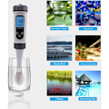 Miniatyrbild 3 av 5: Professionell digital vattentestare, mätenhet med hög precision för dricksvatten, hydroponik, akvarium, swimmingpool, laboratorium,