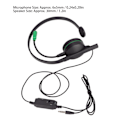 Miniatyrbild 6 av 8: S481 Enkelsidig spelheadset 3,5 mm stereotrådbundet headset med mikrofon och in-line-kontroll för PS4 för Xbox One
