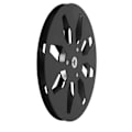 Miniatyrbilde 8 av 8: 1/4 7 Tom Tom Spole Tomt Aluminium Legering 8 Hull Universal Åpning Maskin Del Lyd Tape Tom Spole Svart