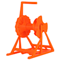 Miniatyrbillede 1 af 5: 3D-printerdele forbrugsmateriale trådstativ PLA ABS forbrugsmateriale materiale til Prusa i3