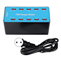 Pikkukuva 1 / 5: WLXA5B 10-porttinen USB-laturiasema 100 W moniporttinen älykäs USB-pikalataushubi 100240 V (EU-pistoke)