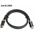 Pikkukuva 4 / 5: 2M HDMI-kaapeli 8K- 4K ammattikäyttöön 2.1 3D Full HD nopea Ethernetin kautta 48Gb/s, Audio ja video Dynamic HDR