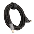 Miniatyrbillede 5 af 5: 90 graders USB C-kabel 4K 60Hz understøtter PD100W Type C 3.1 Gen2 fuld funktion USB C hurtigopladningskabel til Steam Deck