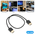 Miniatyrbillede 1 af 8: HDMI til HDMI Overførselskabel til TV OS / HDTV / Xbox / PS4 / PS3 / Projektor 1M