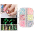 Miniatyrbilde 1 av 8: Stil B Neglekunst Paljetter Blandede Farger Iridescent DIY Design Manikyr Neglekunst Dekorasjoner Neglekunst Glitter Flakes
