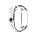 Miniatyrbillede 4 af 8: Reserveurrem til Samsung Galaxy Fit2 - Blød, gennemsigtig TPU-farvearmbånd