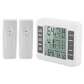 Miniatyrbillede 1 af 5: Trådløs digitalt hørbart alarm køleskabs termometer med 2 stk sensor min/maks display
