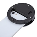 Miniatyrbillede 1 af 3: Selfie LED Ring Flash Light Bærbar Telefon Selfie Lampe Lysende Clip Lampe til iPhone(Sort)
