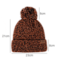 Miniatyrbilde 2 av 5: Hatt for kvinner menn vinterlue dame mansjett luer lue varm S