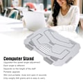 Miniatyrbild 5 av 8: Datorställ Bred Kompatibilitet Ergonomisk Design Hållbar Portabel Skrivbordshållare Silver
