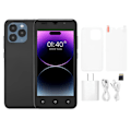 Pikkukuva 1 / 5: I14 Pro Max 5.0 tuuman puhelin 2 Gt RAM 16 Gt ROM tallennustila 3G verkko matkapuhelin WiFi Bluetooth 5.0 100-240V EU