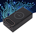 Pikkukuva 1 / 8: L12 Nopea latausversio DIY Power Bank -sarja 12 18650 akkukotelo 22,5 W langallinen 15 W langatonMusta