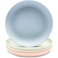 Miniatyrbild 4 av 5: Återanvändbar Tallriksset för Utomhusäventyr, Mikrovågsugns- och Diskmaskinsäker, BPA-fri, Giftfria Vetetråtallrikar, Lättrengjord Utrymmesbesparande Design, Perfekt