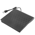 Miniatyrbild 1 av 5: Bärbar 12,7 mm USB 3.0 extern optisk enhet med upphöjd struktur, svart, för stationär dator och bärbar dator