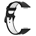 Miniatyrbild 4 av 5: Ersättningsband kompatibel med HUAWEI Watch FIT2 Andningsbara silikonarmband Tvåfärgad justerbar smartklocka handledsrem