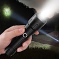 Miniatyrbillede 3 af 5: Udendørs LED-lommelygte i aluminiumlegering med høj lysstyrke til camping